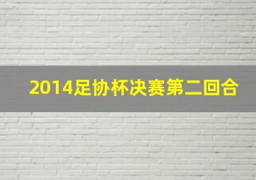 2014足协杯决赛第二回合