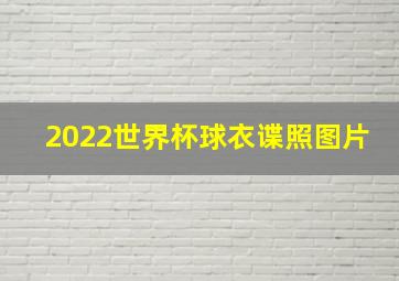 2022世界杯球衣谍照图片