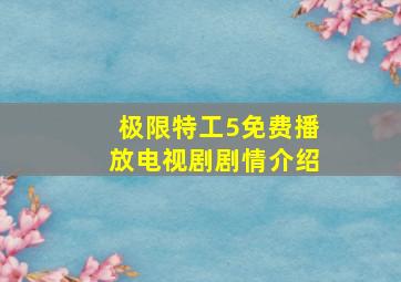 极限特工5免费播放电视剧剧情介绍