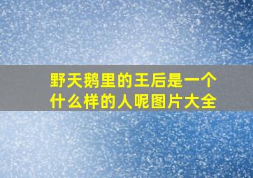 野天鹅里的王后是一个什么样的人呢图片大全